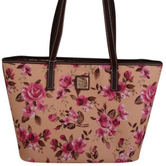 Dooney & Bourke Handbags - NWT Dooney & Bourke Rose Cabbage Shopper